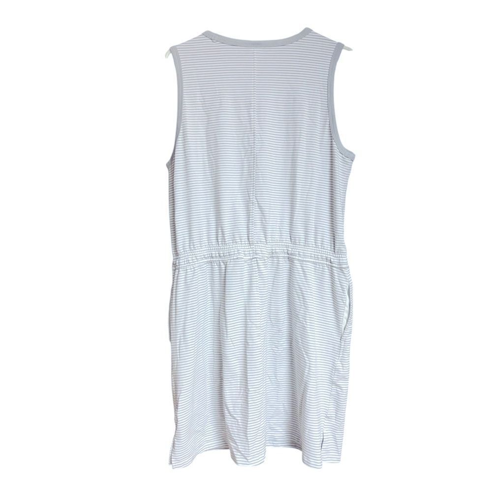 Member’s Mark Gray Striped Tank Dress Size Large NWOT 7 0476 - Picture 9 of 11